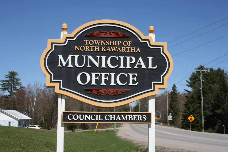 North Kawartha Municipal Office Sign