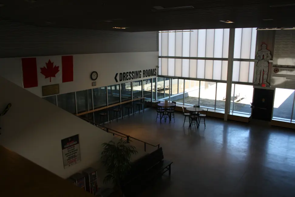 NKCC Lobby view from Fitness Centre level